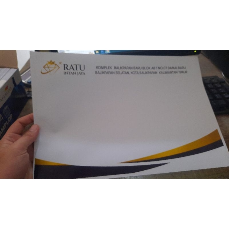 

CETAK AMPLOP FOLIO PUTIH 100GRM CUSTOM-FREE DESIGN