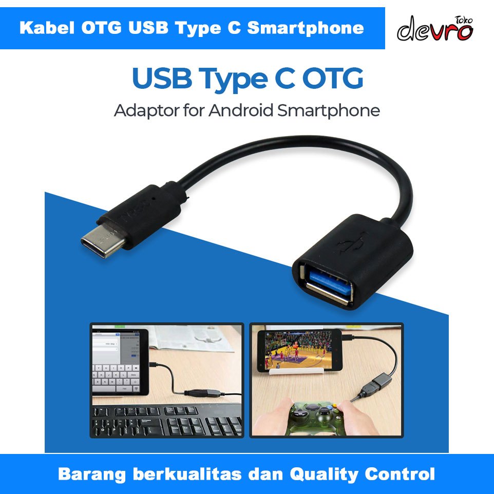 Kabel OTG USB Type C - USB Type C OTG Adapter for Android Smartphone - OLAF PJ1658-01