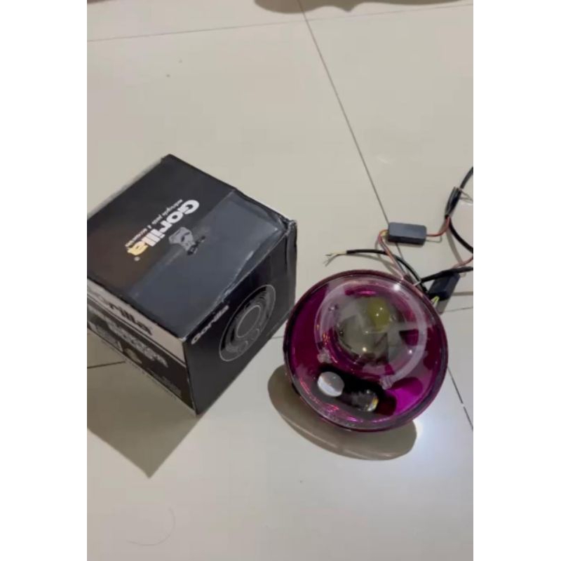 Daymaker 16Led Ukuran 5,7" Hitam By Gorilla cb cb100 cb125 gl gl100 glpro glmax