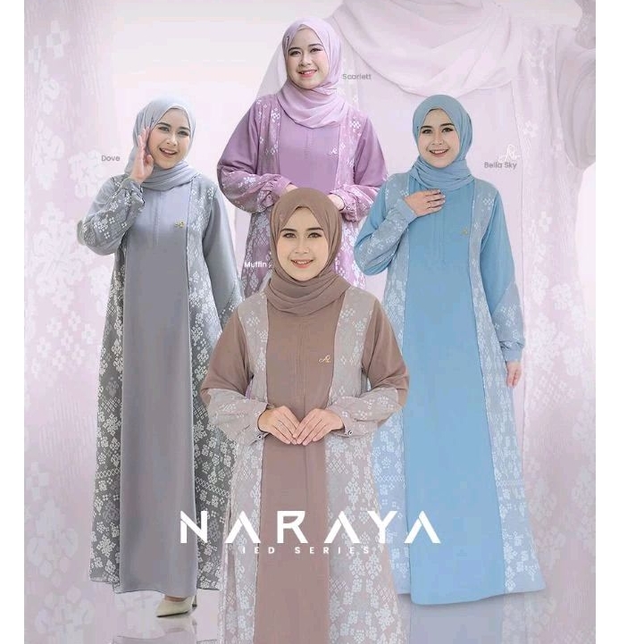 GAMIS SARIMBIT DRESS NARAYA STYLE 2 BY AZAMKA