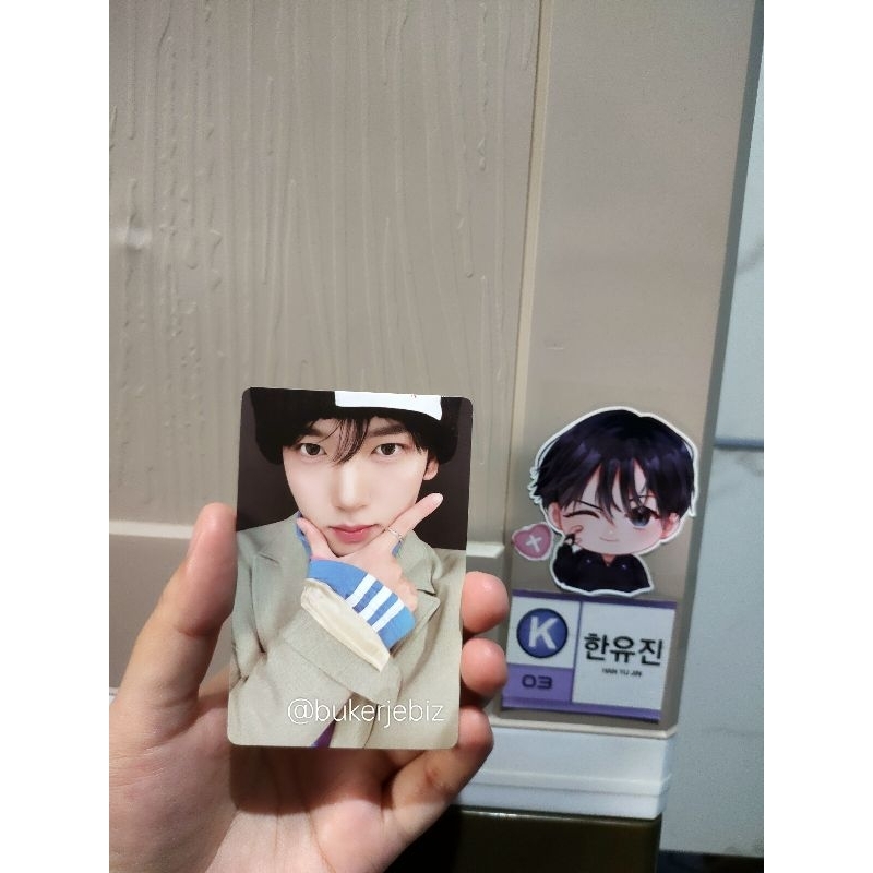 photocard pc han yujin zerobaseone zb1 melting point melpo mystery beanie wink (set)