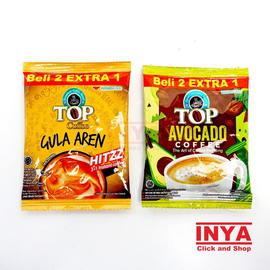 

TOP Coffee Avocado dan Gula Aren 20gr Sachet - Kopi Instan - Avocado 20g