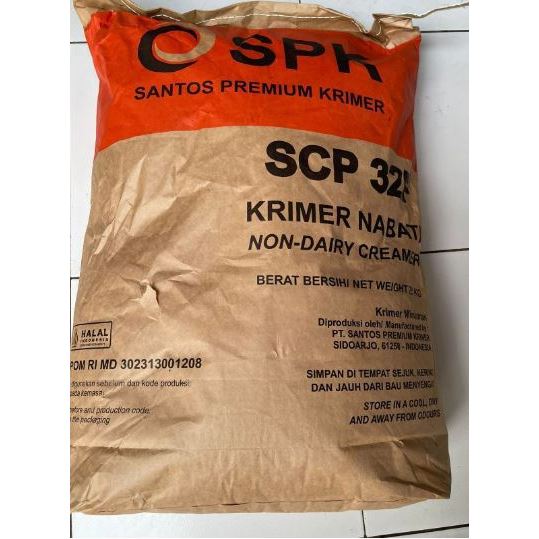 

Santos Premium Non Dairy Creamer SCP 32F 1 kg - Krimer Bubuk