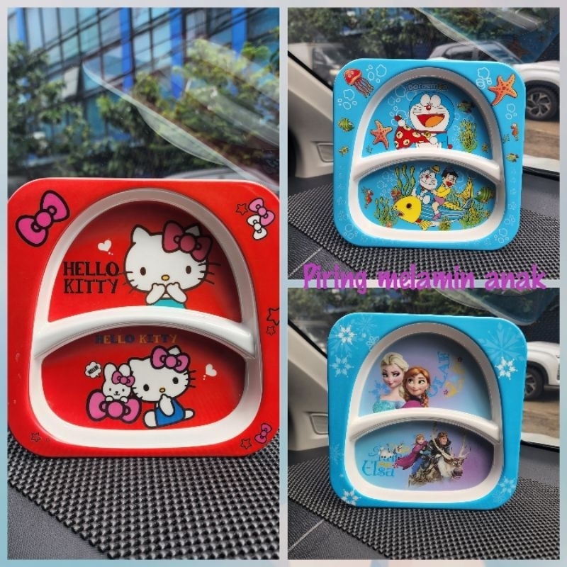 Piring Makan Piring Melamin Anak Karakter