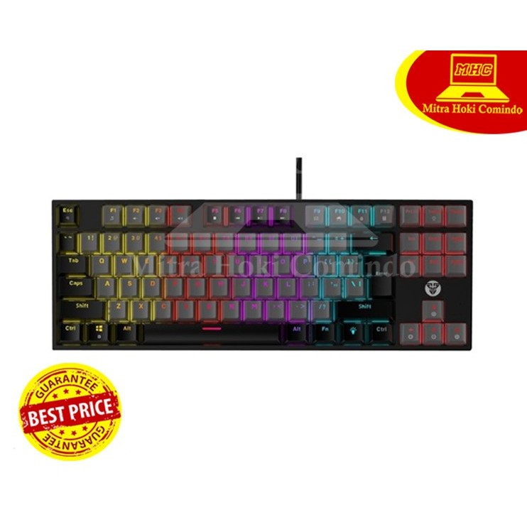 Keyboard Mechanical Fantech ATOM TKL MK876 Blue Switch