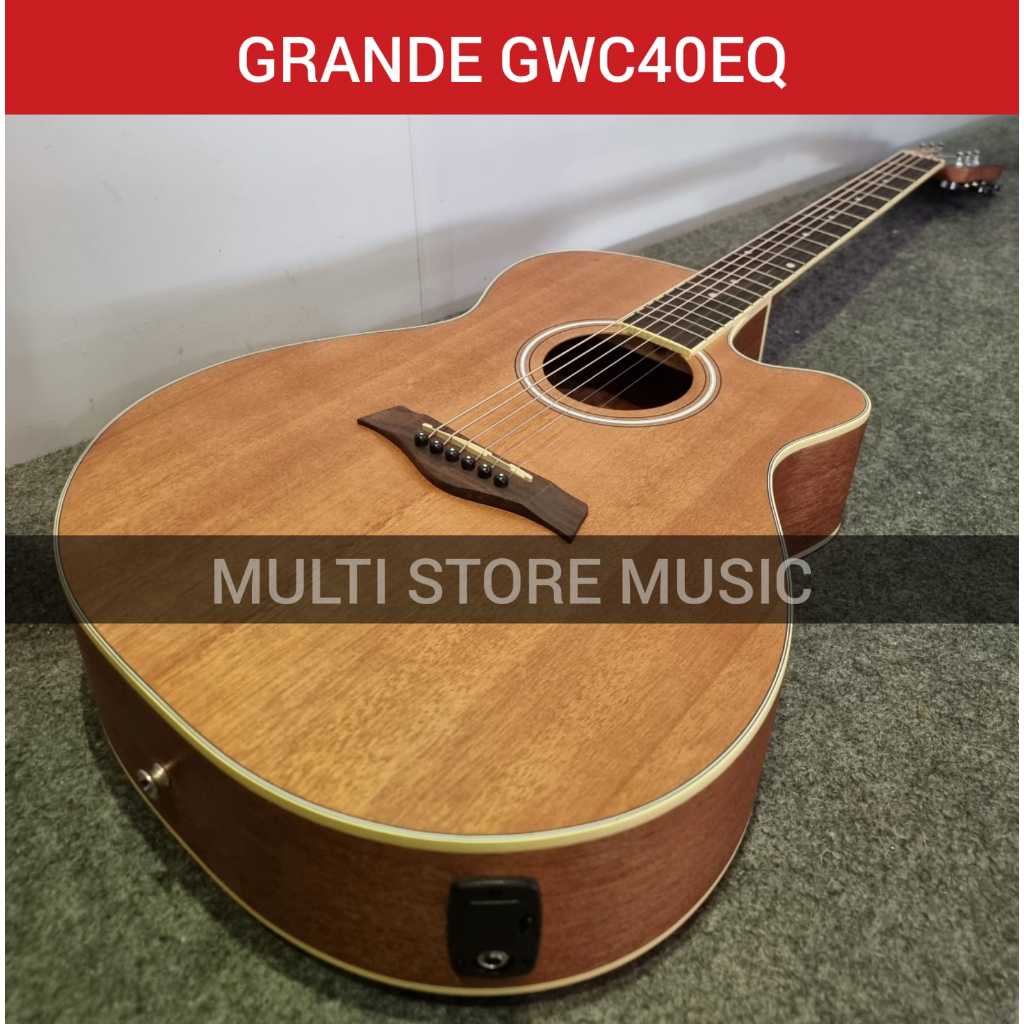 Gitar Akustik Elektrik - GRANDE GWC40 - GWC 40 - GWC 40MNS - GWC40MNS