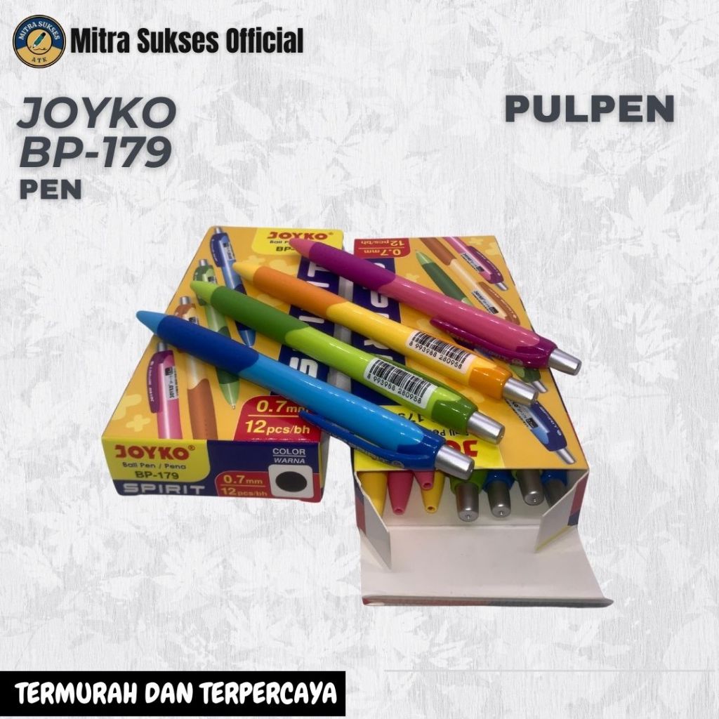 

PULPEN JOYKO BP-179 1PACK (12 pcs) PASTI MURAH