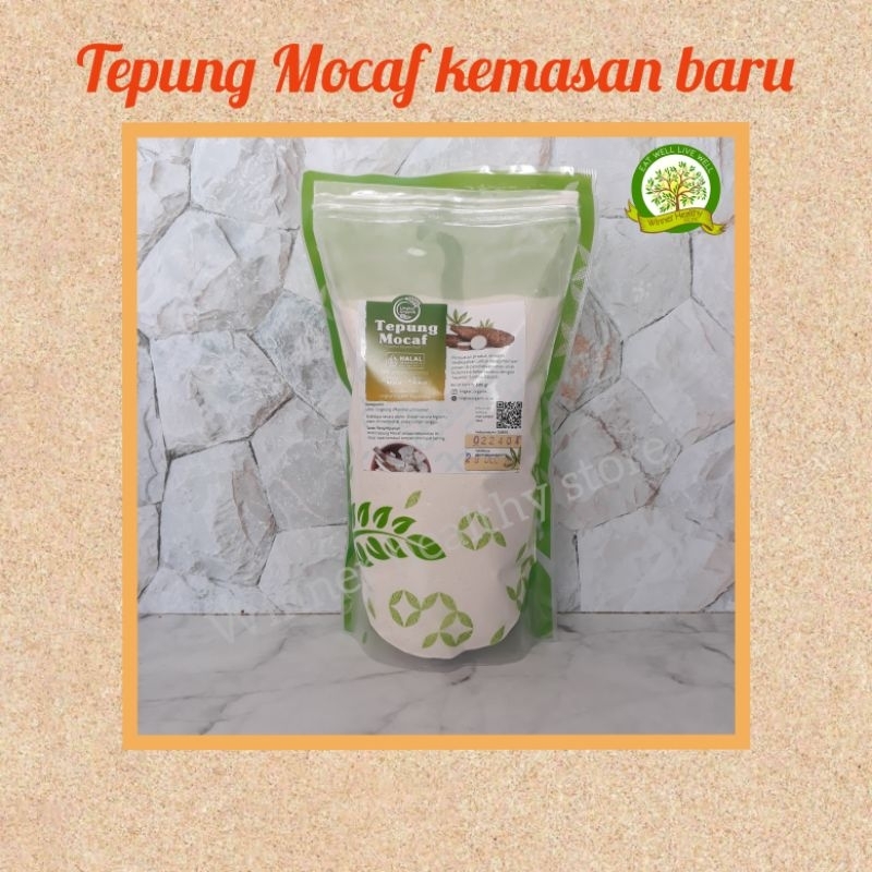 

Tepung Mocaf / Tepung Mokaf 500 gr - Tepung Singkong Bebas Gluten