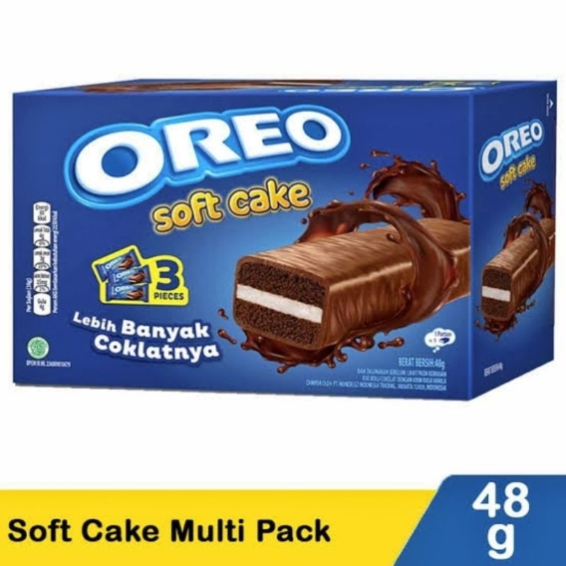 

OREO SOFT CAKE MULTI PACK 48 gram