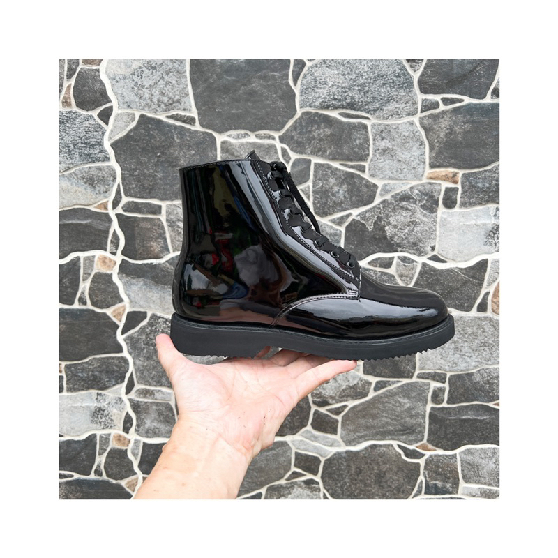 Sepatu Dina TNI POLRI - PDH Trav-02  Mid Cut (3/4)