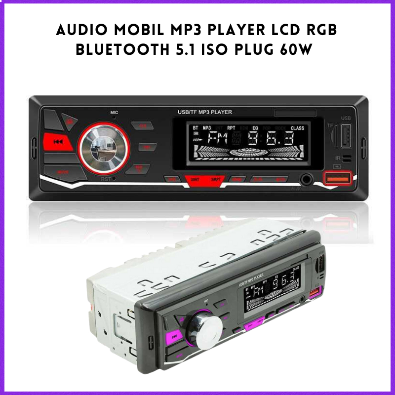 COD Wistrue Tape Mobil Audio MP3 Player LCD RGB Bluetooth 5.1 Wireless 60W 2225 / tape mobil bluetoo