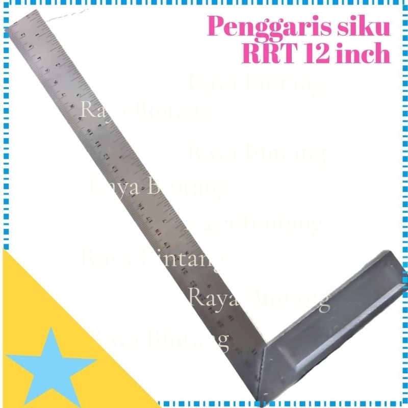 

Penggaris siku tukang 12 inch ATS garis ukur L 30cm