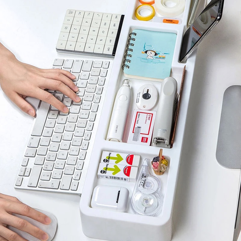 Desk Organizer Pen Pencil Holder Meja Monitor