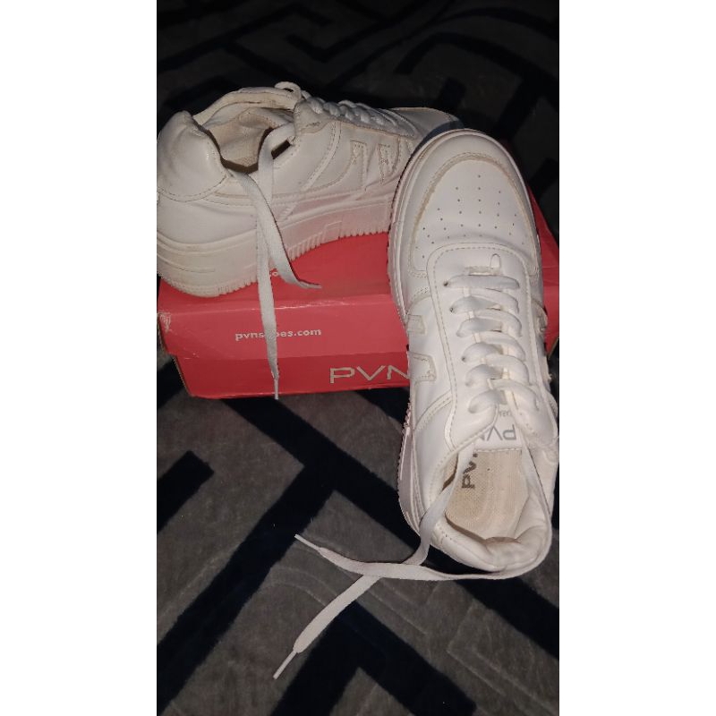 PL PVN Sneaker Putih Sepatu Sneaker Sepatu Sport Putih PVN