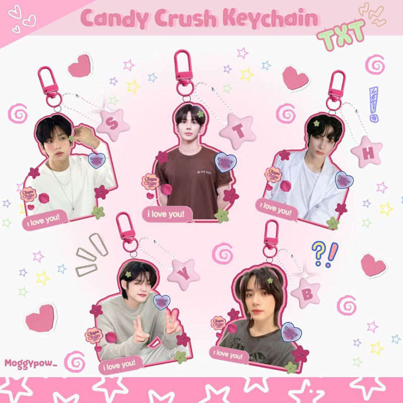 Txt tomorrow x together keychain