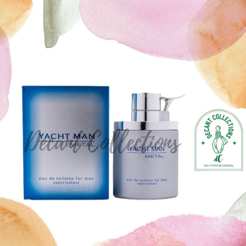 Parfum Pria Original Myrurgia Yacht Man Metal EDT