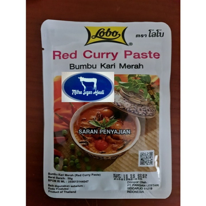 

Lobo Red curry Thailand @50gr