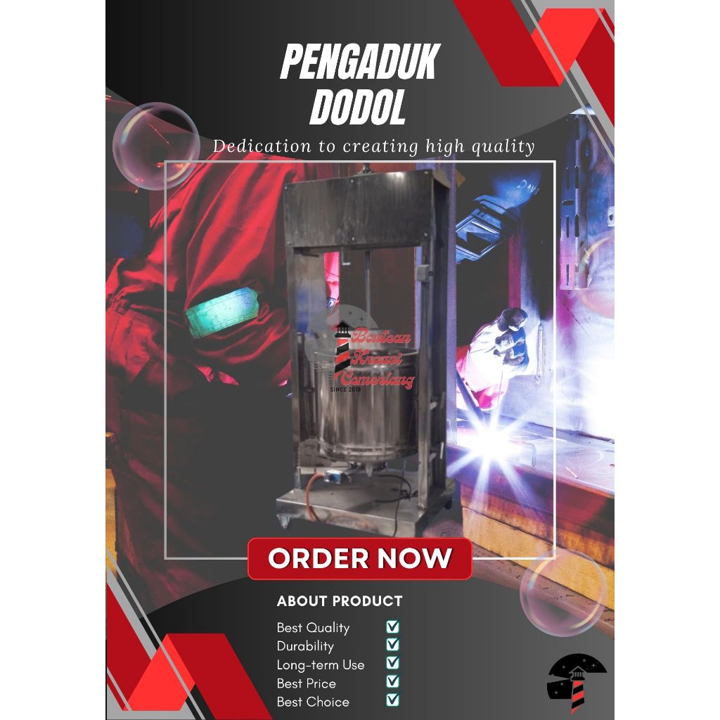 Mesin Pengaduk Dodol - Mesin Memasak Dodol