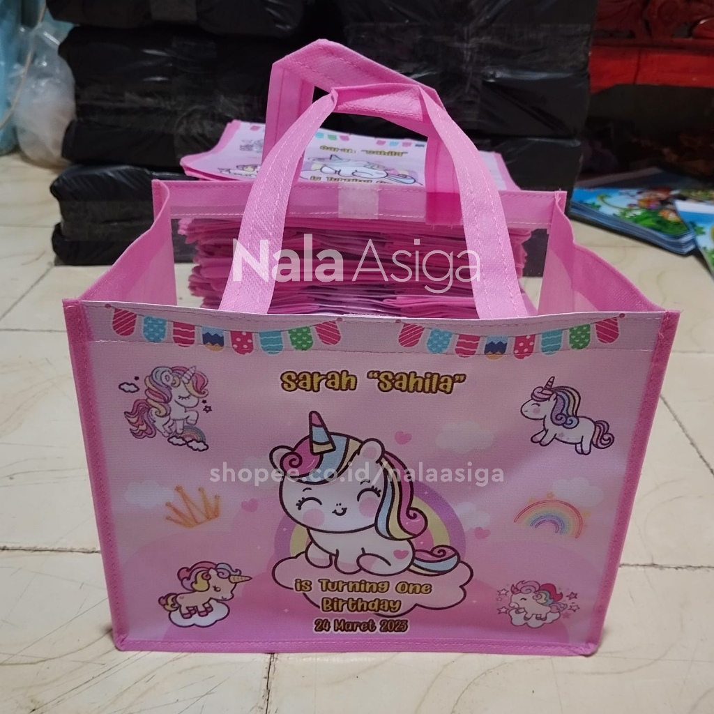 

Tas Ulang Tahun Anak Custom / Goodie Bag Ultah