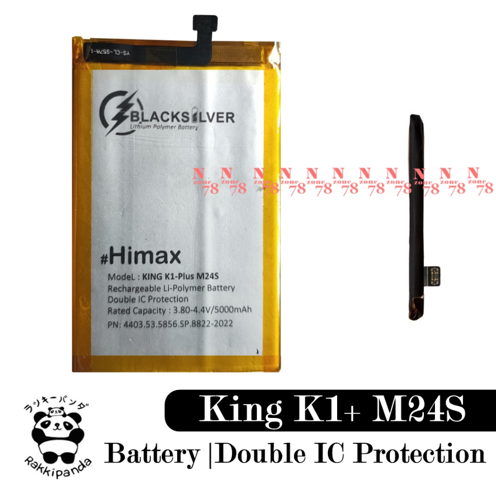 Baterai Himax King K1 Plus M24S Double IC Protection Online