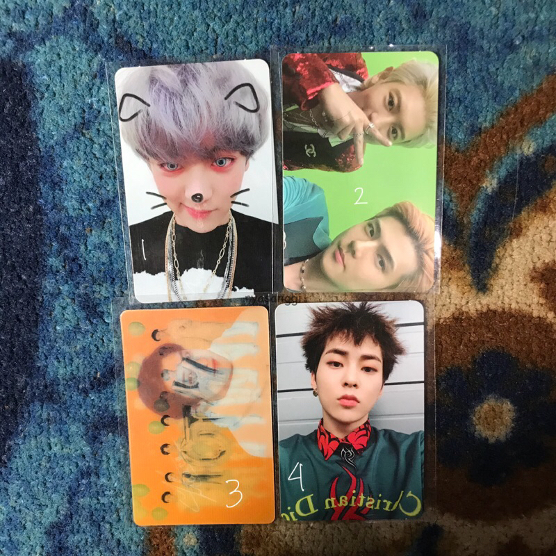 Pc Photocard official Album Exo Xiumin Chanyeol Sehun Sc Sechan 1bv tempo