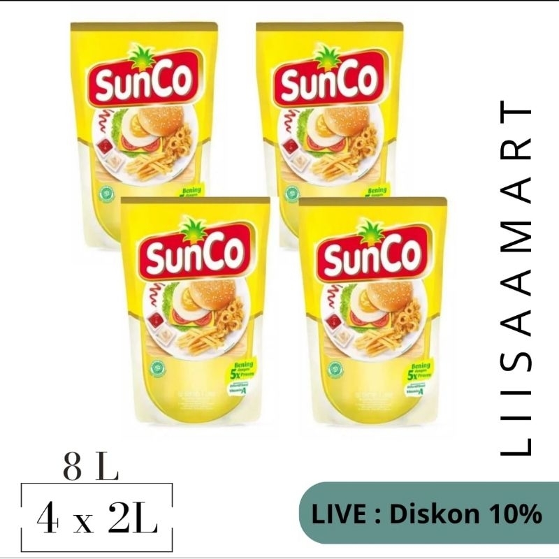 

(JATIM) SUNCO 8L (4 × 2L)