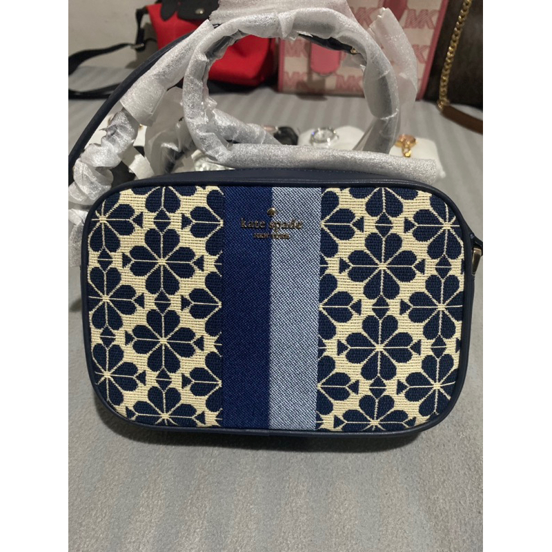 kate spade jacquard camera bag
