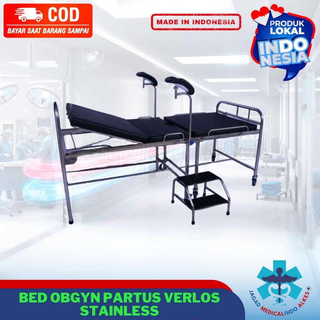 Bed Obgyn Verlos Partus Stainless