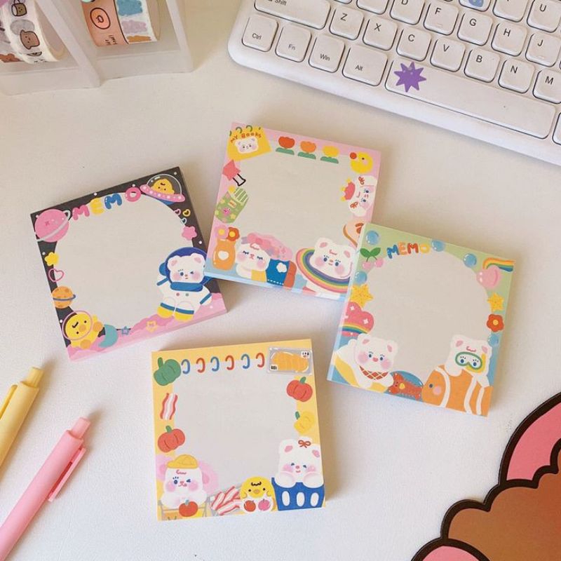 

☆GP☆ Cute korean Memopads | 30 Lembar
