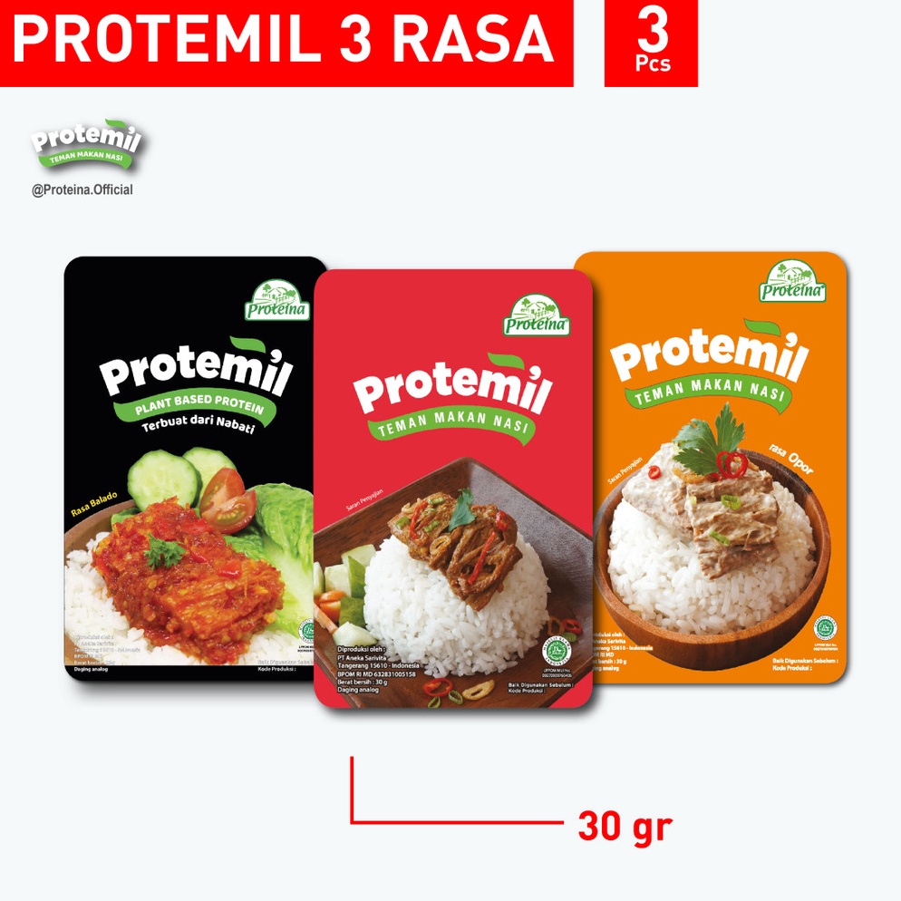 

EWF957 88 Paket Protemil 3 Rasa