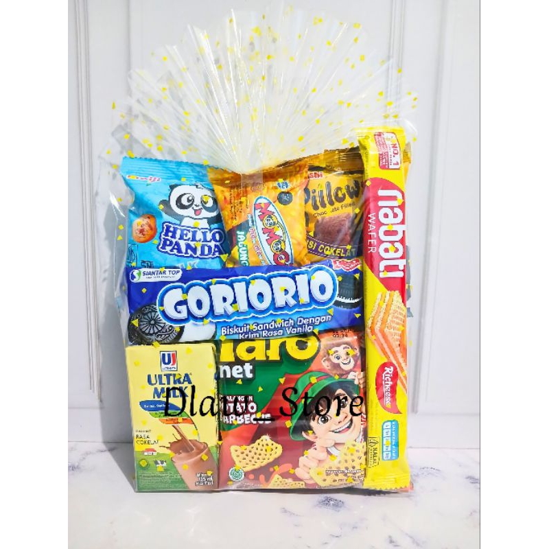 

Snack Ulang Tahun Anak Bingkisan Ultah Goodybag Hampers Ultah khitanan Dll