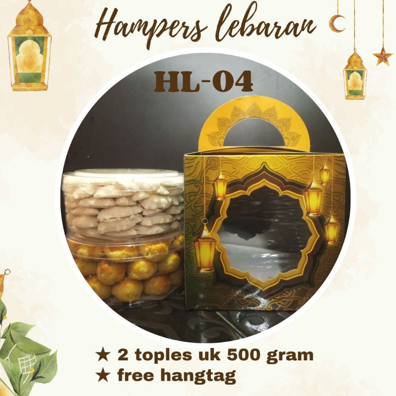 

HL - 04 / Hampers Kue lebaran Free hangtag