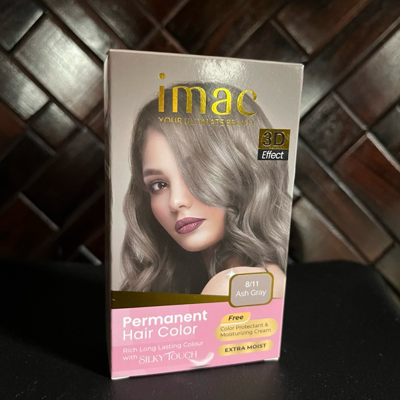 imac Ash Gray Hair Colour/semir rambut