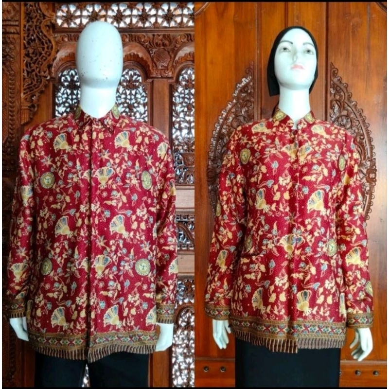 Baju Batik PPNI / Seragam Batik PPNI Lapis Furing