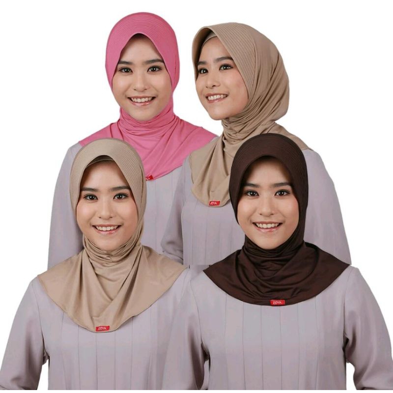 Zoya Bergo Instan Kerudung Hijab Office