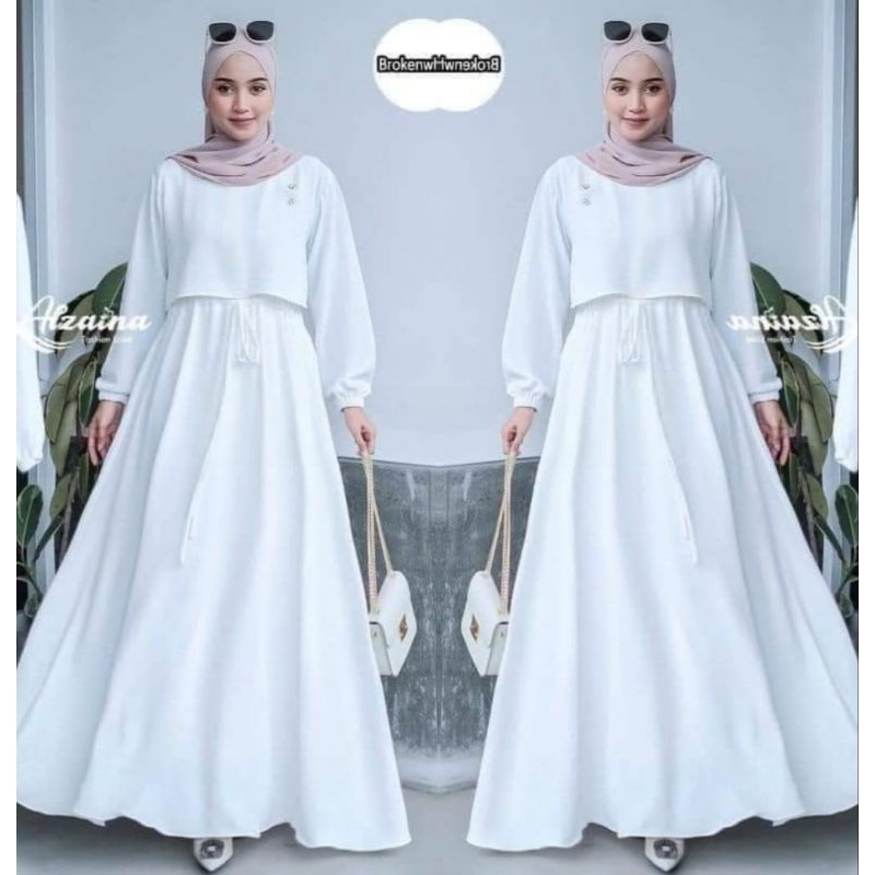 *GAMIS CRINKLE AIRFLOW NAFISA*