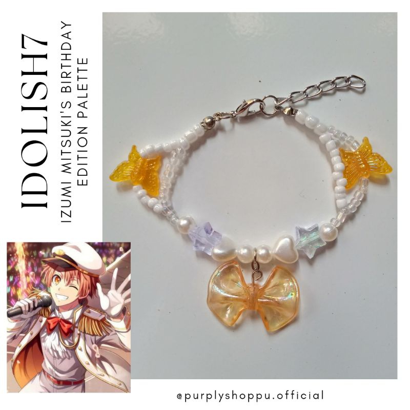 Gelang Manik Aesthetic IDOLISH7 Izumi Mitsuki's Birthday Edition