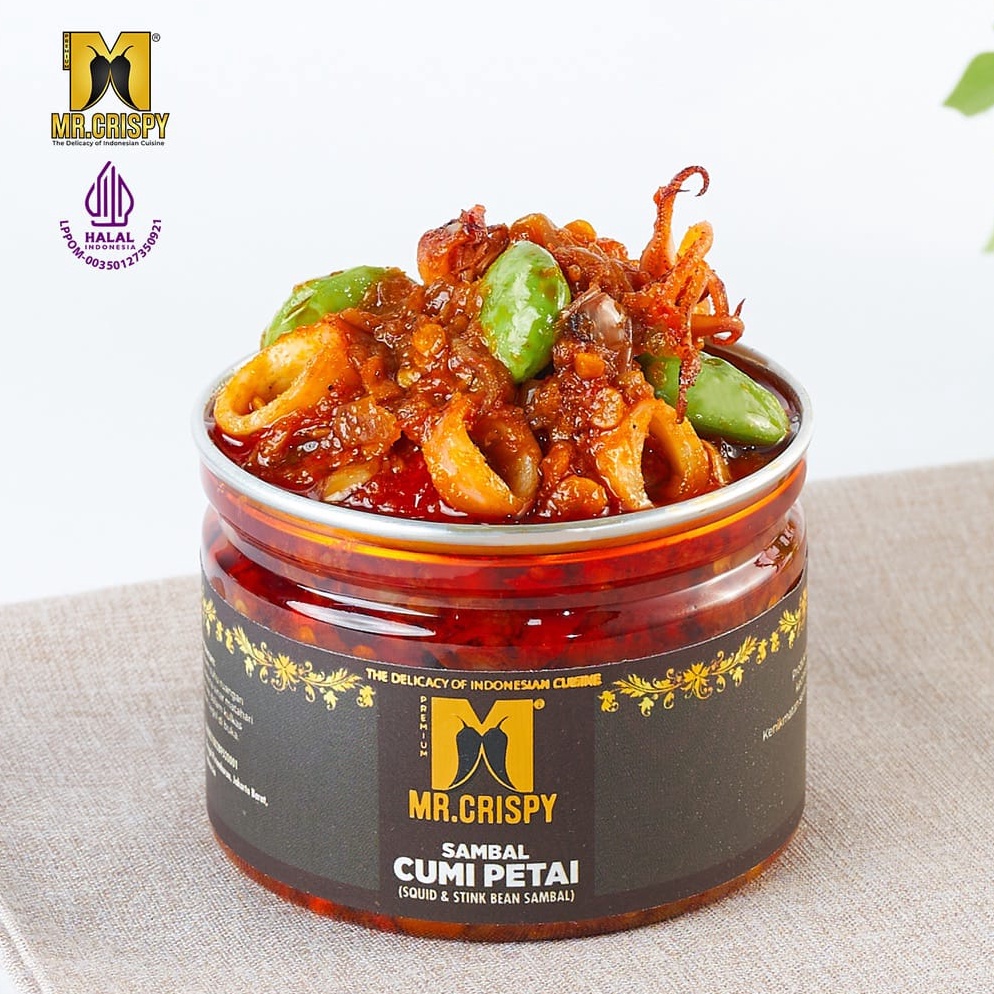 

CPU444 COD Sambal Cumi Pete Petai Sambel MrCrispy 12 Gram