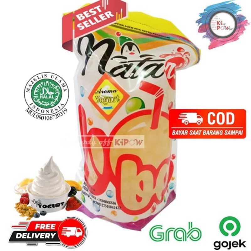 

popping boba yogurt 500gr - boba yogurt pecah - kipow bogor