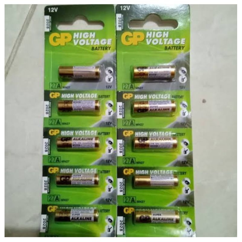 Baterai GP Ultra Super Alkaline GP27A GP 27A 12V Battry