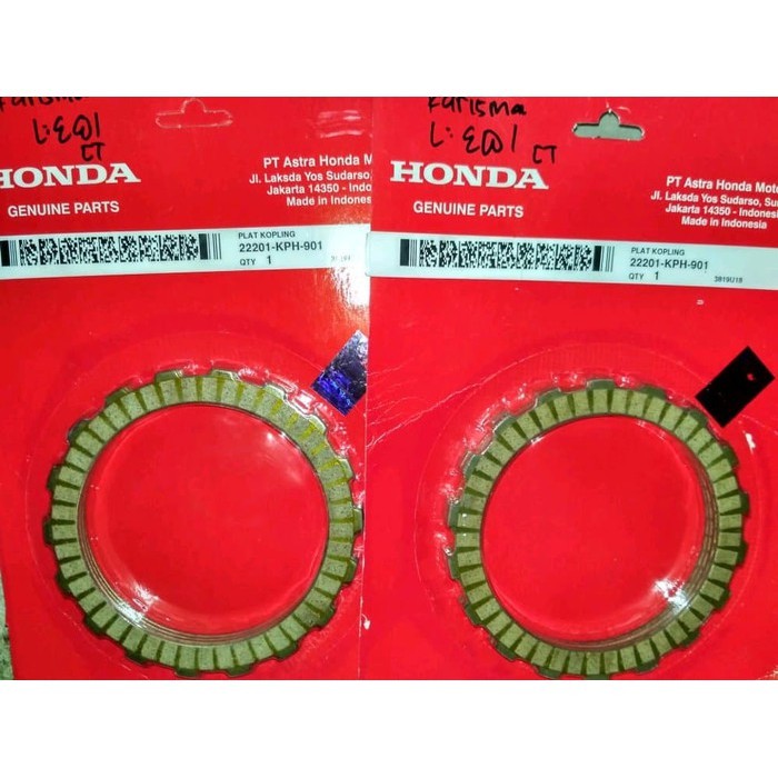 ORIGINAL AHM Kampas Plat Kopling Supra x 125 - Kampas plat Kopling Kharisma - Plat kopling Supra X 1