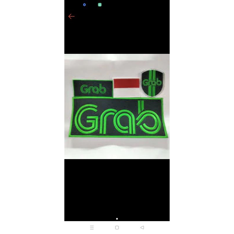 Emblem Grab 1paket lengkap bordir komputer