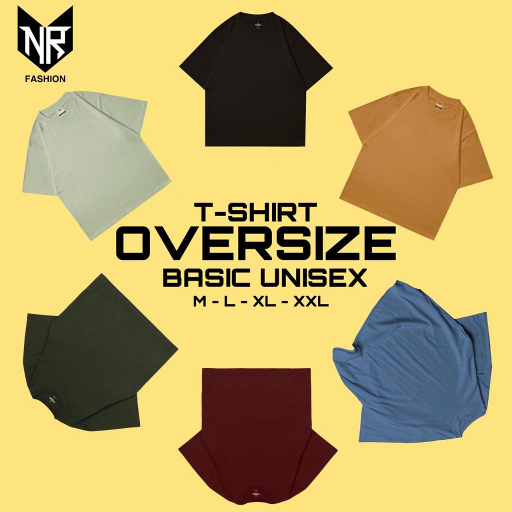 OVERSIZE KAOS POLOS T_SHIRT OVERSIZE PRIA WANITA UNISEX /baju kaos polos oversize