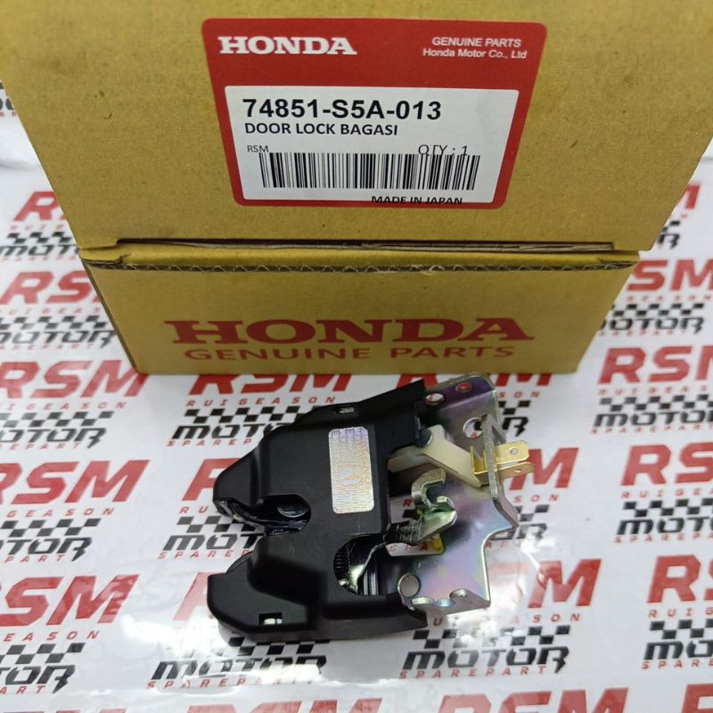 DOOR LOCK KUNCI PINTU BAGASI BELAKANG HONDA ACCORD CITY Z GD8  CIVIC ES CENTURY VTI VTIS TAHUN 2001 