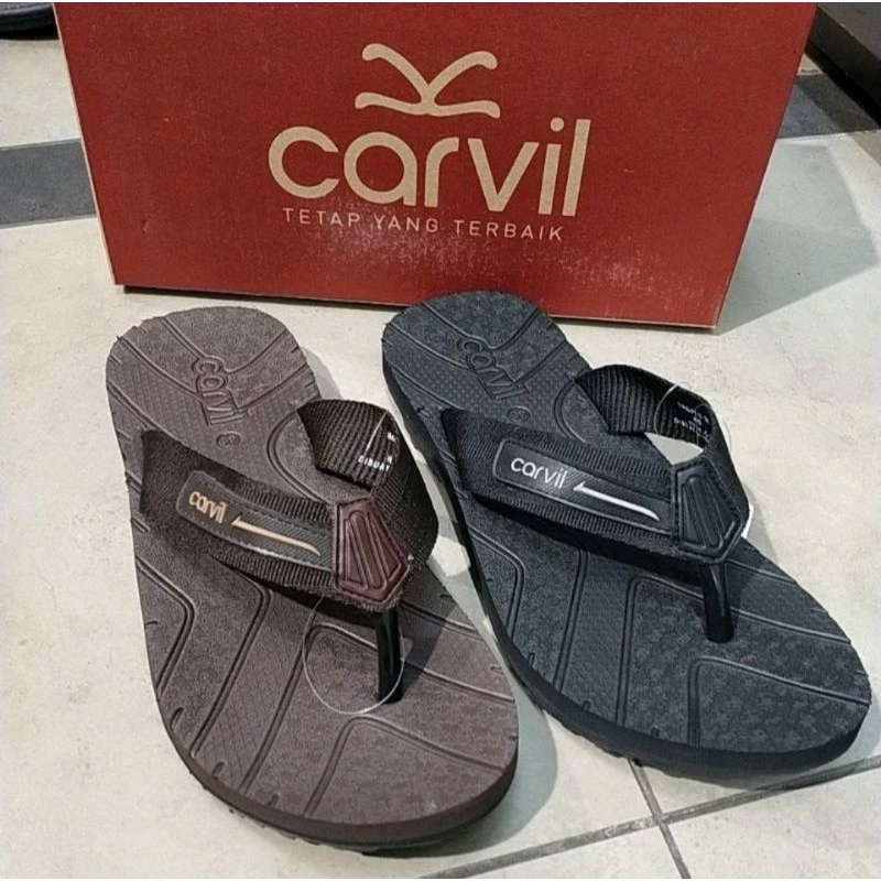 PROMO  sandal jepit pria original brand carvil