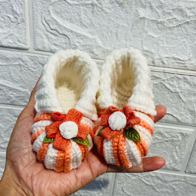 Knit Baby Shoes (Sepatu Rajut Baby) Arlyn Shoes