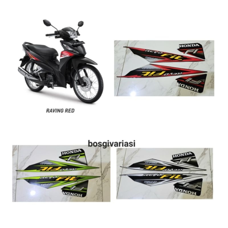 Stiker Striping Revo fit 2017 2018 / Stiker revo fit / Stiker Motor revo fit / honda revo fit