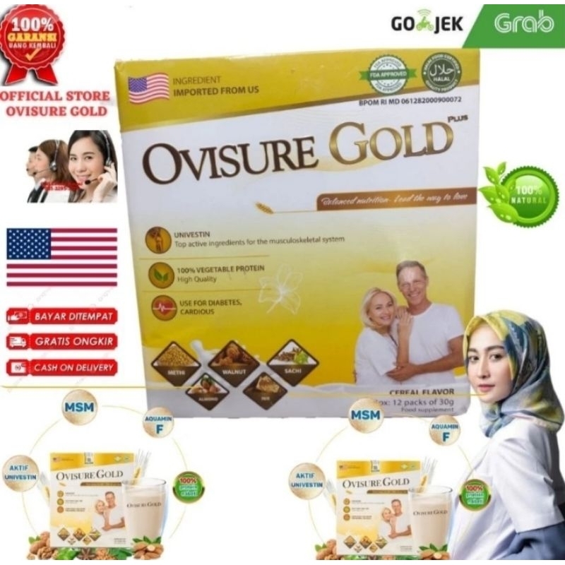 

TERLARIS OVISURE GOLD MILK SUSU TULANG DAN SENDI ASAM URAT REMATIK DAN NYERI OTOT