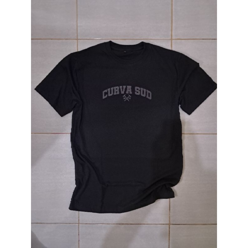 Kaos Curva Sud 1976 BCS X PSS SLEMAN black on black