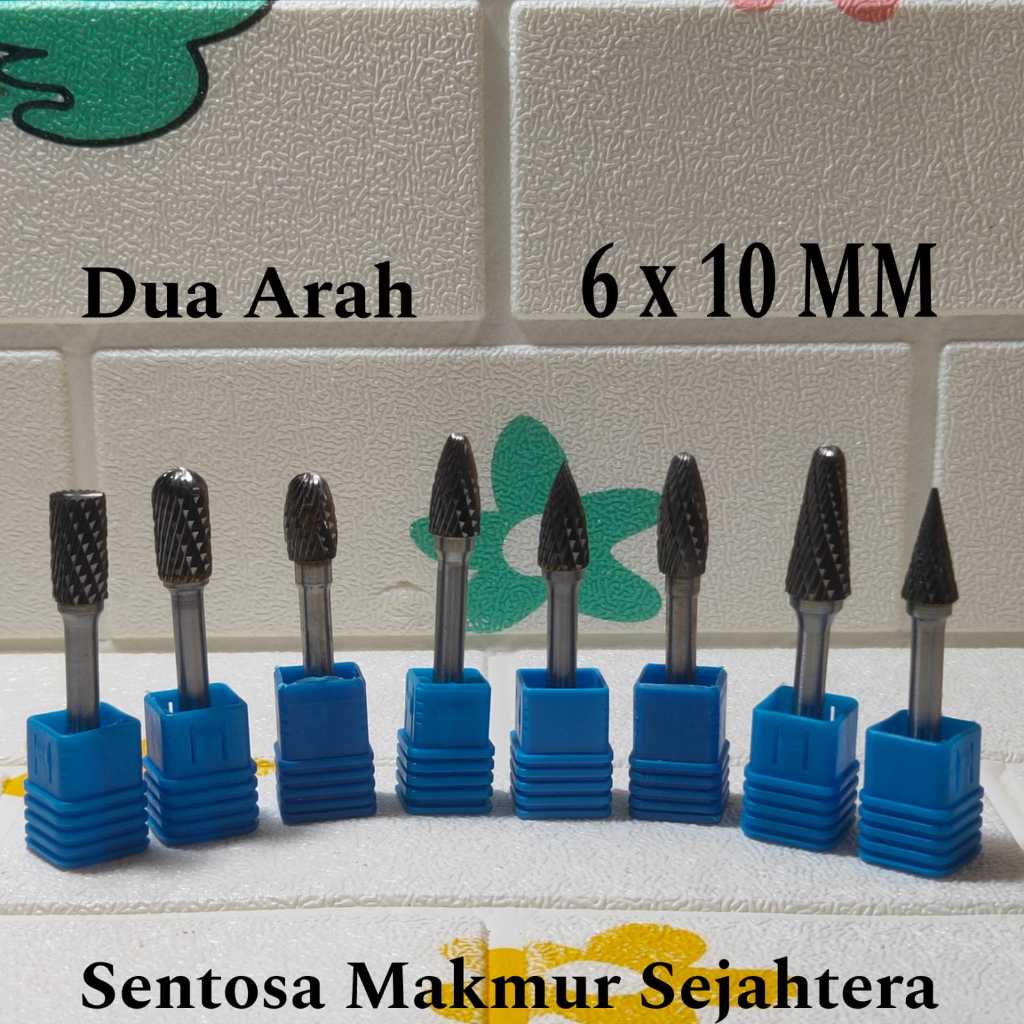 Mata Bor Tuner 6x10 MM Mata Tuner 6 x 10mm Carbide Rotary Porting